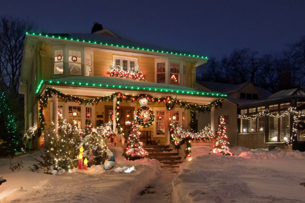 Top 10 of the most festive residential streets in the UK