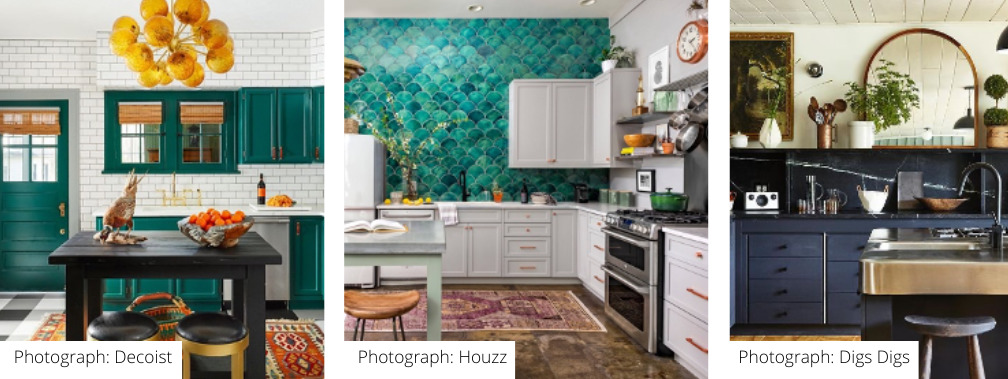 Moveable kitchen styles cool quirky eccentric interior design maximalist